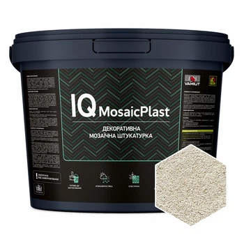 Мозаїчна штукатурка з натурального каміння VAMIUT IQ MosaicPlast, колір 04, 14 кг