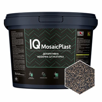 Мозаїчна штукатурка з натурального каміння VAMIUT IQ MosaicPlast, колір 17, 14 кг
