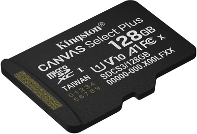 Карта пам'яті Kingston Canvas Select Plus microSDXC 128GB Class 10 A1 (SDCS2/128GBSP)