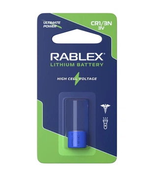 Батарейка Литиевая 3V Rablex CR1/3N blister card 1шт