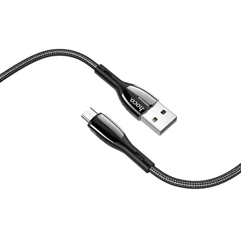 Кабель HOCO USB to Micro U89 2,4A 1,2m black