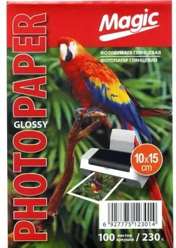 Фотопапір Magic 10*15CM глянцевий 230г (100 аркушів)