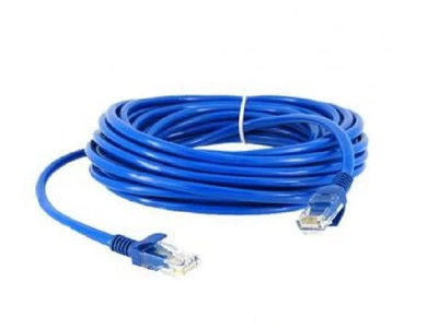 Патч-корд ATCOM RJ45 - RJ45 UTP Cat.5e 10m blue 9166