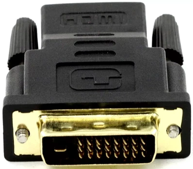 Перехідник ATCOM DVI male - HDMI female чорний 24pin 11208