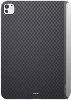 Чехол для планшета Apple iPad Pro 13" M4 (2024) Pitaka MagEZ Case Plain 2 Black/Grey (KPD2404P)