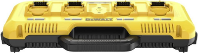 Ładowarka DeWalt z 4 gniazdami 8 A XR (DCB104)