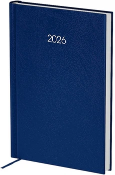 Щоденник Axent 2026 Classic City 145x210 мм 168 аркушів Темно-синій (8842-26-2-A)