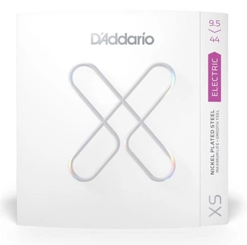 Струни для електричної гітари D'Addario XSE09544 XS Coated Electric Guitar Strings, Super Light Plus (9.5-44)