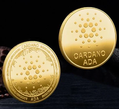 Сувенирная монета ADA Кардано CARDANO в пластиковой прозрачной коробке/чехле (530284940) Золото