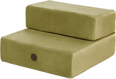 Ступеньки для собак Harley and Cho Tetris Single Olive Velur M высота 15 см (3103786)