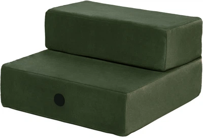 Ступеньки для собак Harley and Cho Tetris Single Green Velur S высота 12 см (3103696)