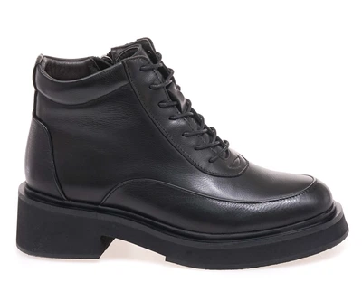 Черевики жіночі Anemone JS5001AR-751-C13/BLACK LEATHER 38 Чорний