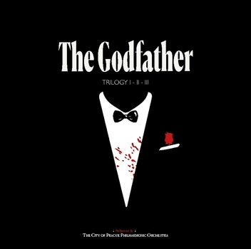 Вінілова платівка The City Of Prague Philharmonic Orchestra - Godfather Trilogy, Splatter Grey & Red Vinyl