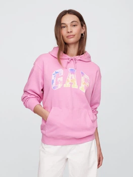 Худі тепле жіноче GAP 764020450 2XL Рожеве (1159843708)