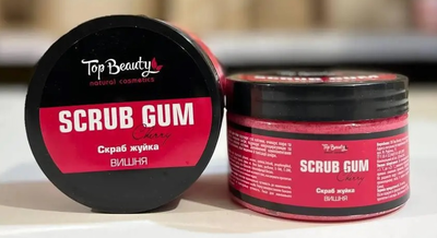 Top Beauty Скраб-жуйка для тіла Вишня, 250 мл