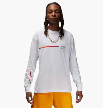 Кофта мужская Jordan T-Shirt Wings Paris 85 White M Белый FJ8916-100