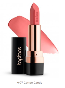 007 Помада для губ Topface Instyle Creamy Lipstick (Cotton Candy) - PT156