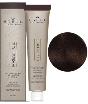6/38 Краска для волосся Brelil Colorianne Prestige 100 мл Темний шоколадний блонд