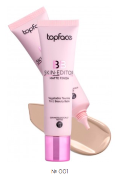 001 Тональний крем Topface BB Skin Editor Matte Finish - PT462