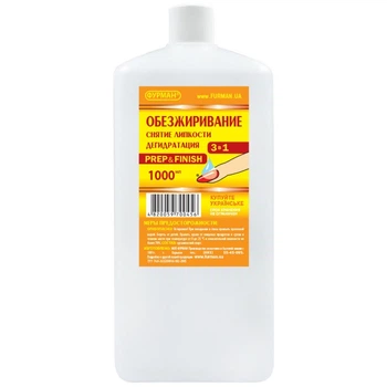 Знежирення та зняття липкості PREP&FINISH, 1000мл