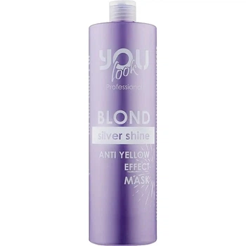 Маска для збереження кольору та нейтралізації жовтизни You Look Professional Blond Silver Shine , 1000 мл