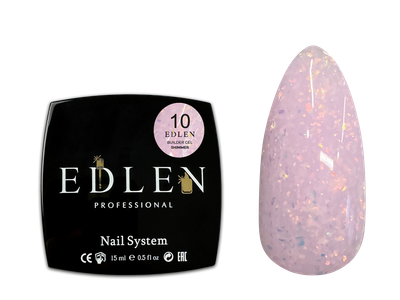 010 Моделюючий гель Builder gel Shimmer Edlen 15 мл