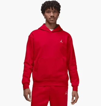 Кофта чоловіча Jordan Brooklyn Fleece Carbon M Червоний FV7281-687