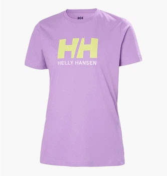 Футболка женская Helly Hansen W Hh Logo T-Shirt S Фіолетовий 34112-699