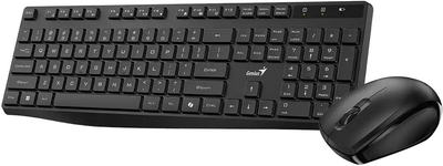 Zestaw bezprzewodowy Genius KM-8206S 2.4 GHz Copilot Black (31340017409)
