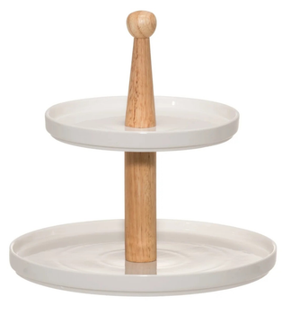 Patera Maku dwupiętrowa ceramiczna 96381 (6410416292151)