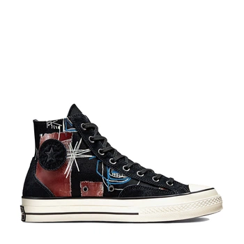Жіночі кеди Converse Chuck Taylor Vintage 70 HI X Jean-Michel Basquiat Black/Multi/Egret 35 Чорний 172585C