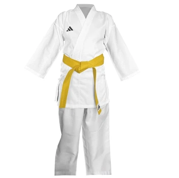 Кімоно для карате Adidas Kids з ліцензією WKF білий | K150 розмір 120