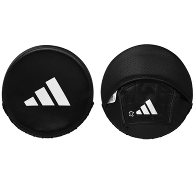Лапы круглые Pro Disk Punch Mitt | черно/белый | ADIDAS ADISDP01 ADISDP01 черно/белый STD