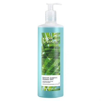 Гель для душу зволожуючий Avon "Морська лагуна" SENSES, 720мл (494693351)