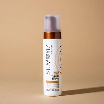 Автобронзат-мус для світлої шкіри St.Moriz Advanced Colour Correcting Mousse Light, 200 мл