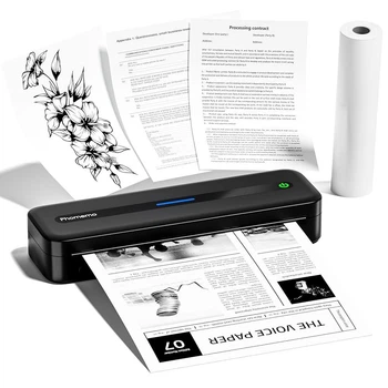 Портативний бездротовий термопринтер Phomemo M832 Bluetooth 2600mAh, чорний