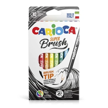Фломастеры BRUSH с гибким наконечником 42937 10 шт