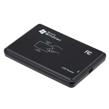 Зчитувач магнітних карт JT308,125 КГц, USB RFID зчитувач з перегортанням