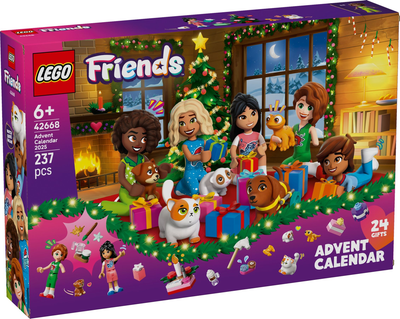Конструктор LEGO Friends Адвент календар 2025 237 деталей (42668)