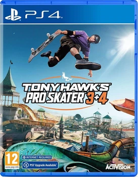 Игра Tony Hawk Pro Skater 3+4 PS4 (английская версия)