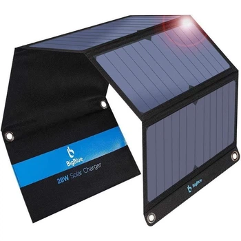 Зарядное устройство на солнечной батарее BigBlue B401 28W