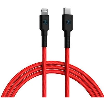 Кабель ZMi AL872 USB Type-C to Lighting 0.3м червоний