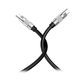 Кабель DC Type-c to Type-c (CL-F28B) 60W 1.2M Black