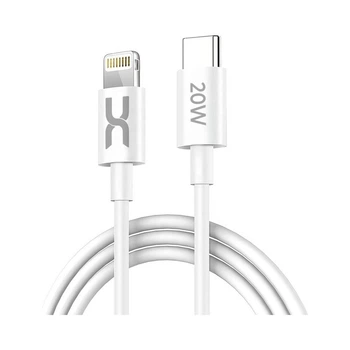 Кабель DC Type-c to Lightning (CL-Q21) 20W 1M White