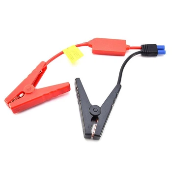 Пусковий кабель із затискачами (крокодилами) з роз'ємом EC5 для бустера Jump starter