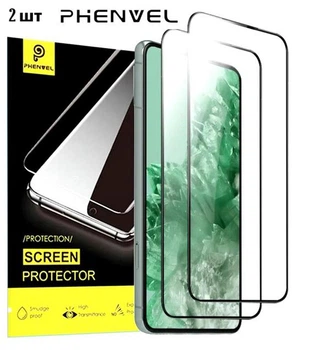 Комплект 2 шт. Захисне скло PHENVEL для Google Pixel 8Pro (Повне покриття)