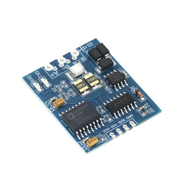 Конвертер интерфейса TTL к RS485 с изоляцией MCU, последовательный UART, 100-256000 бит/с, 3,0–5,5В