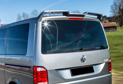 Спойлер для Volkswagen T6, черный глянец