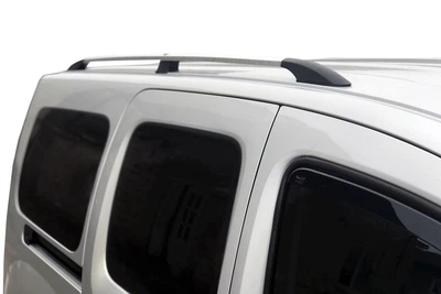 Хромированные рейлинги для Mercedes Citan 2013- годов с стандартной базой и пластиковыми ножками