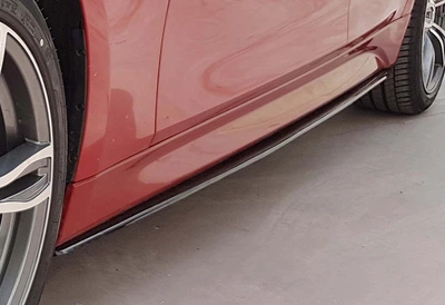 Бічні пороги DPT V-4 (чорний глянець) для BMW 3 серія F-30/31/34 (2012-2019 рр.), пороги BMW 3